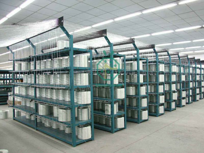 Glass fiber material production