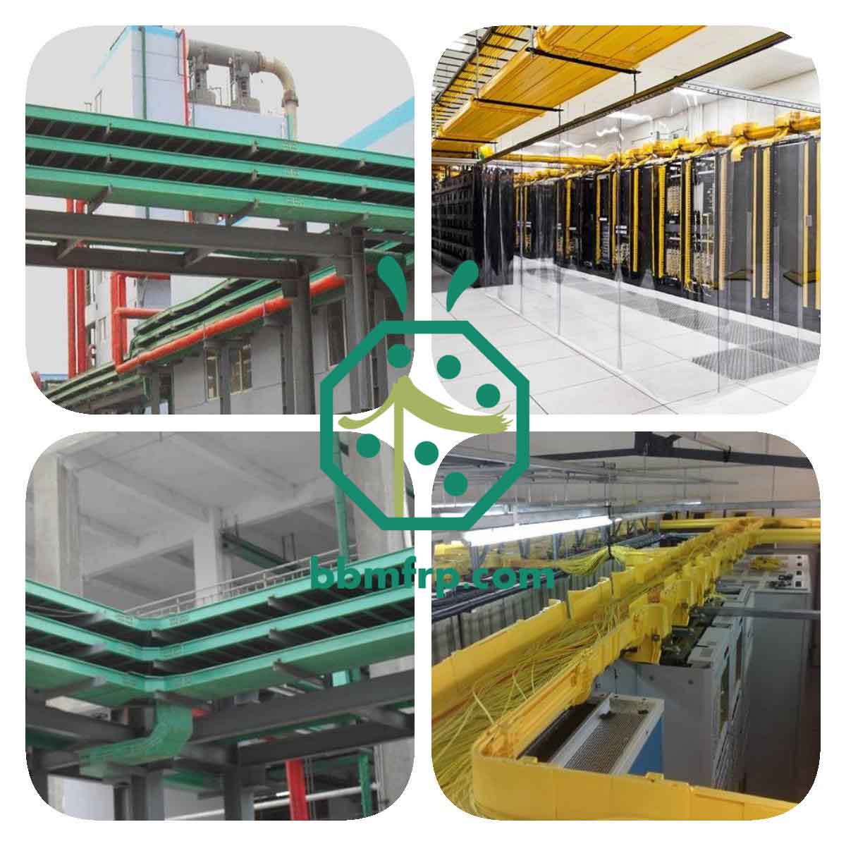 Electrical frp cable tray systems application