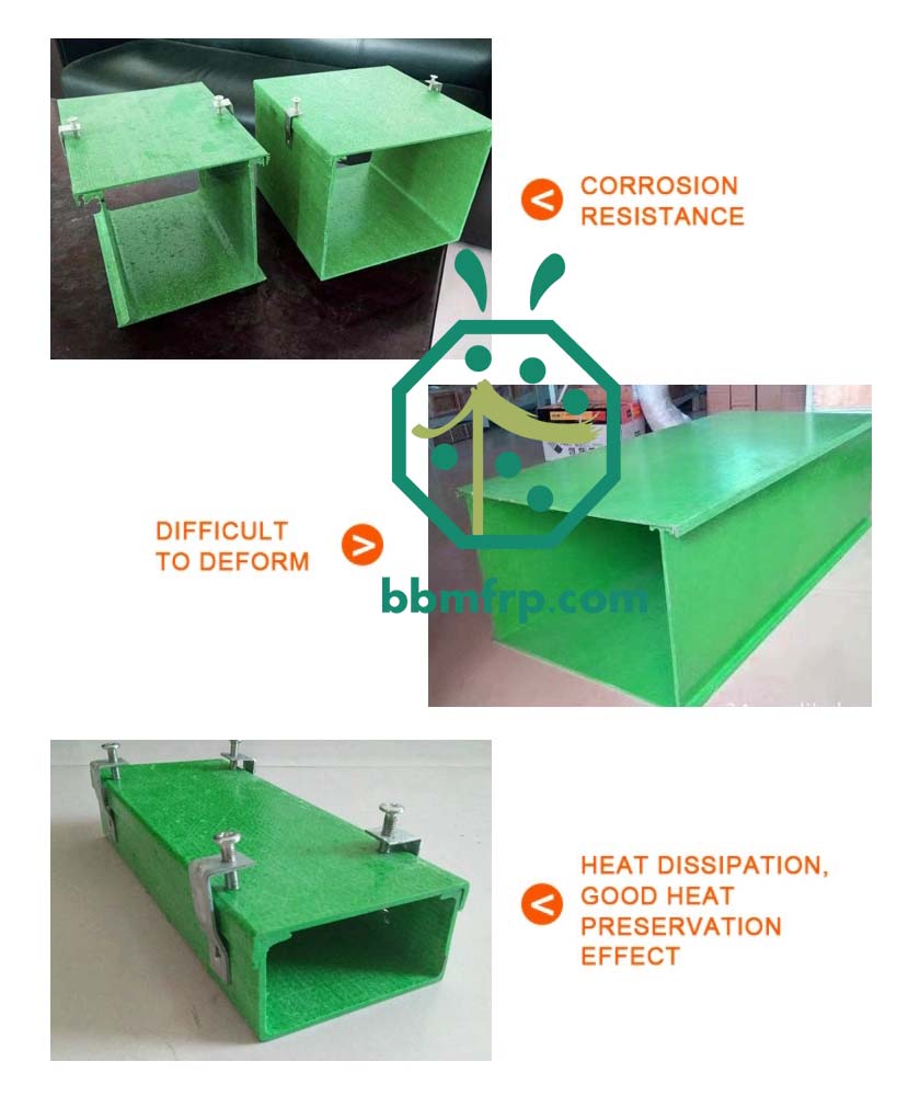 FRP cable tray with cover advantages