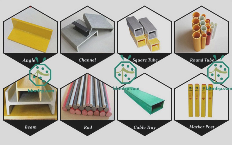 Various of fiberglass pultrusion profiles are available in Beatles Co.,