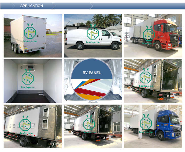 Thin FRP Panels For Recreation Vehicle