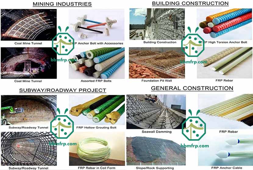 Corrosion-resistant High Tensile Fiberglass Rebar Corrosion-resistant High Tensile Fiberglass Rebar