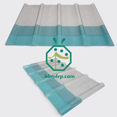 Transparent Roofing Material FRP Roofing Sheet for Skylight
