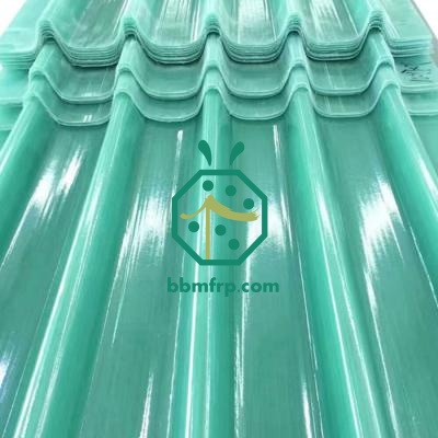 Private House Lightweight FRP corrugated roof panels