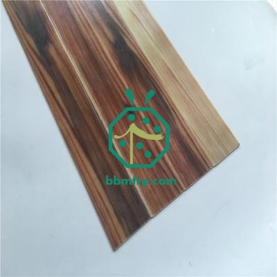 Wood Grain Fiberglass Flat Strips